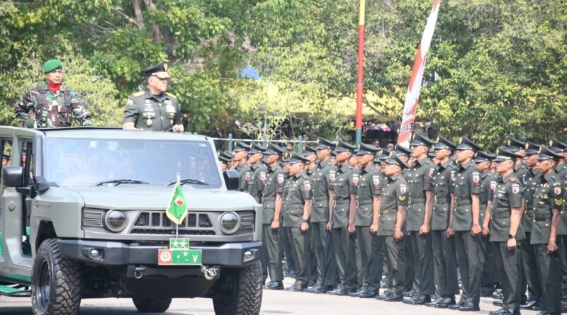 Danrem Untoro Minta 999 Prajurit Muda TNI AD Agar Terus Belajar dan Berlatih