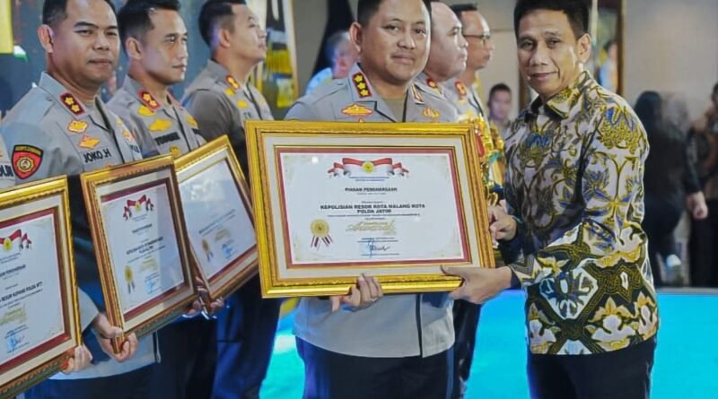 Polresta Malang Kota Raih Kompolnas Awards 2026 Terbaik
