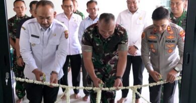 Resmikan Masjid Al-Mubarok, Danrem Untoro Dorong Prajurit Perkuat Keimanan