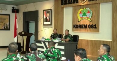 Korem 081/DSJ Terima Tim Pengawas Audit Kinerja Itjenad