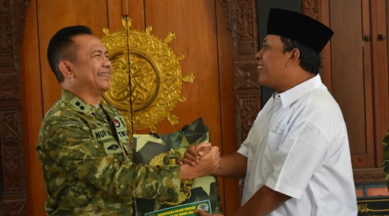 Korem 081/DSJ Sambangi Tokoh Agama di Kota Madiun