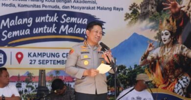 Jaga Khas dan Sejarah Malangan, Polresta Malang Kota Ajak Warga Lestarikan Osob Kiwalan