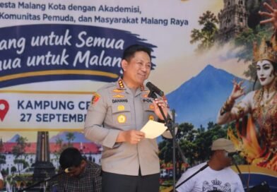 Jaga Khas dan Sejarah Malangan, Polresta Malang Kota Ajak Warga Lestarikan Osob Kiwalan
