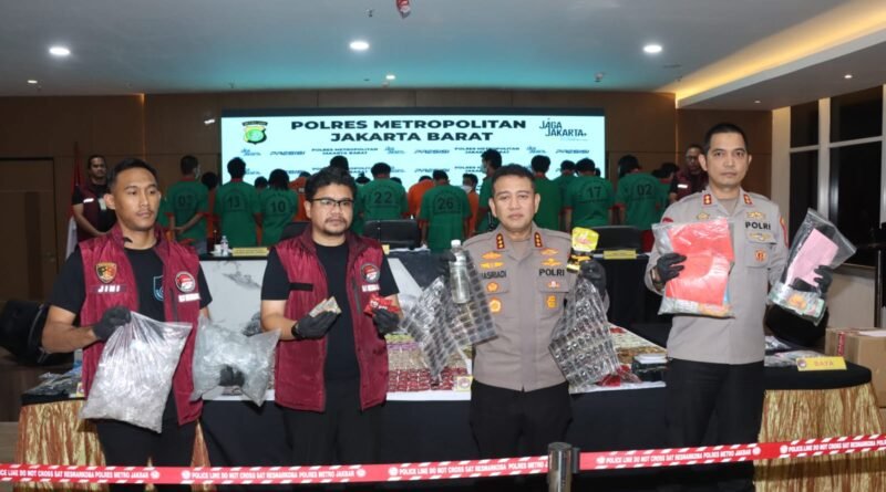 Operasi Nila Jaya 2026, Polres Jakbar Bongkar Clandestine Lab Etomidate