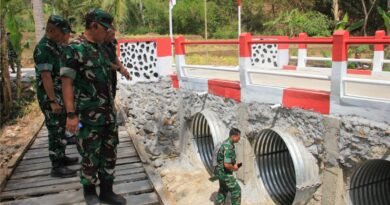 Tim Wasev Pastikan Jembatan di Trenggalek Layak Digunakan