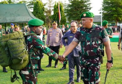 14 Bulan Menjaga Perbatasan, Satgas Yonif 511/DY Kembali dengan Kebanggaan