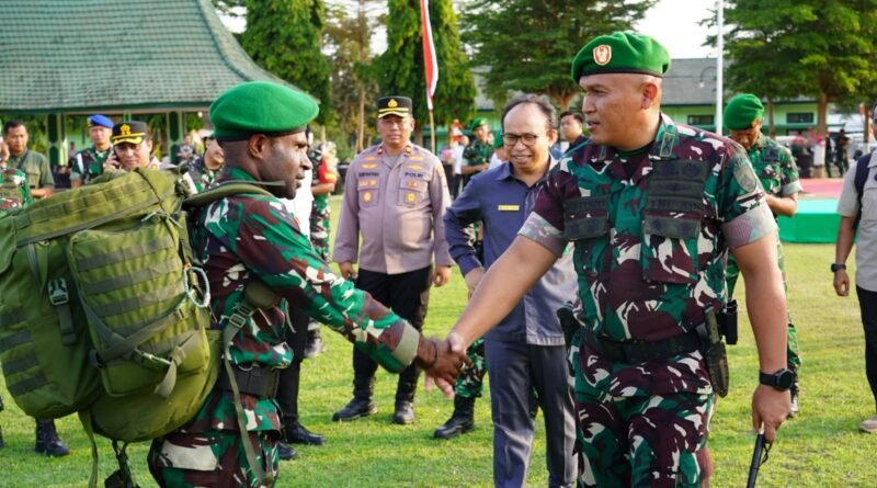 14 Bulan Menjaga Perbatasan, Satgas Yonif 511/DY Kembali dengan Kebanggaan